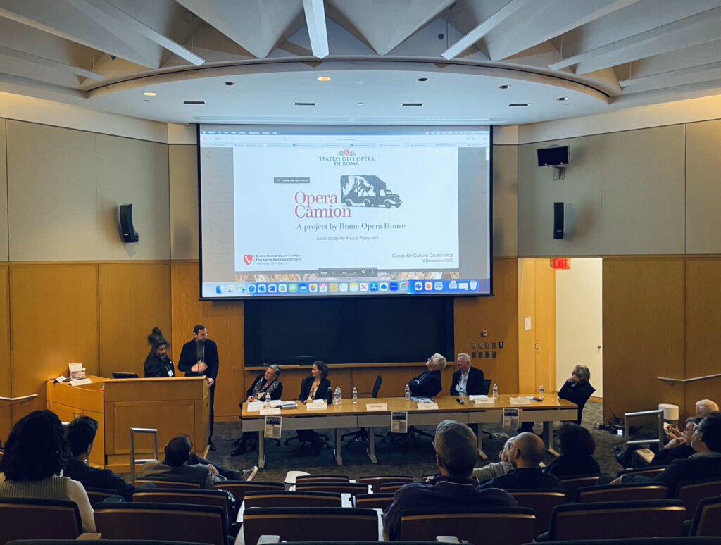 Cases for Culture Conference, David Rockefeller Center for Latin American Studies 