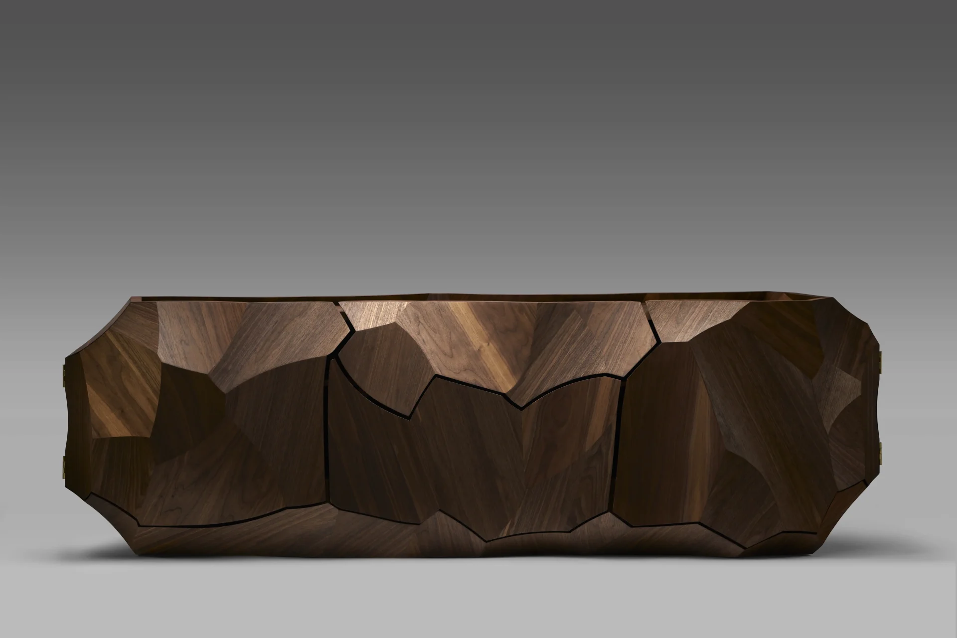 Manta Pilti Credenza - American Walnut © Fiona Susanto 1 Converted