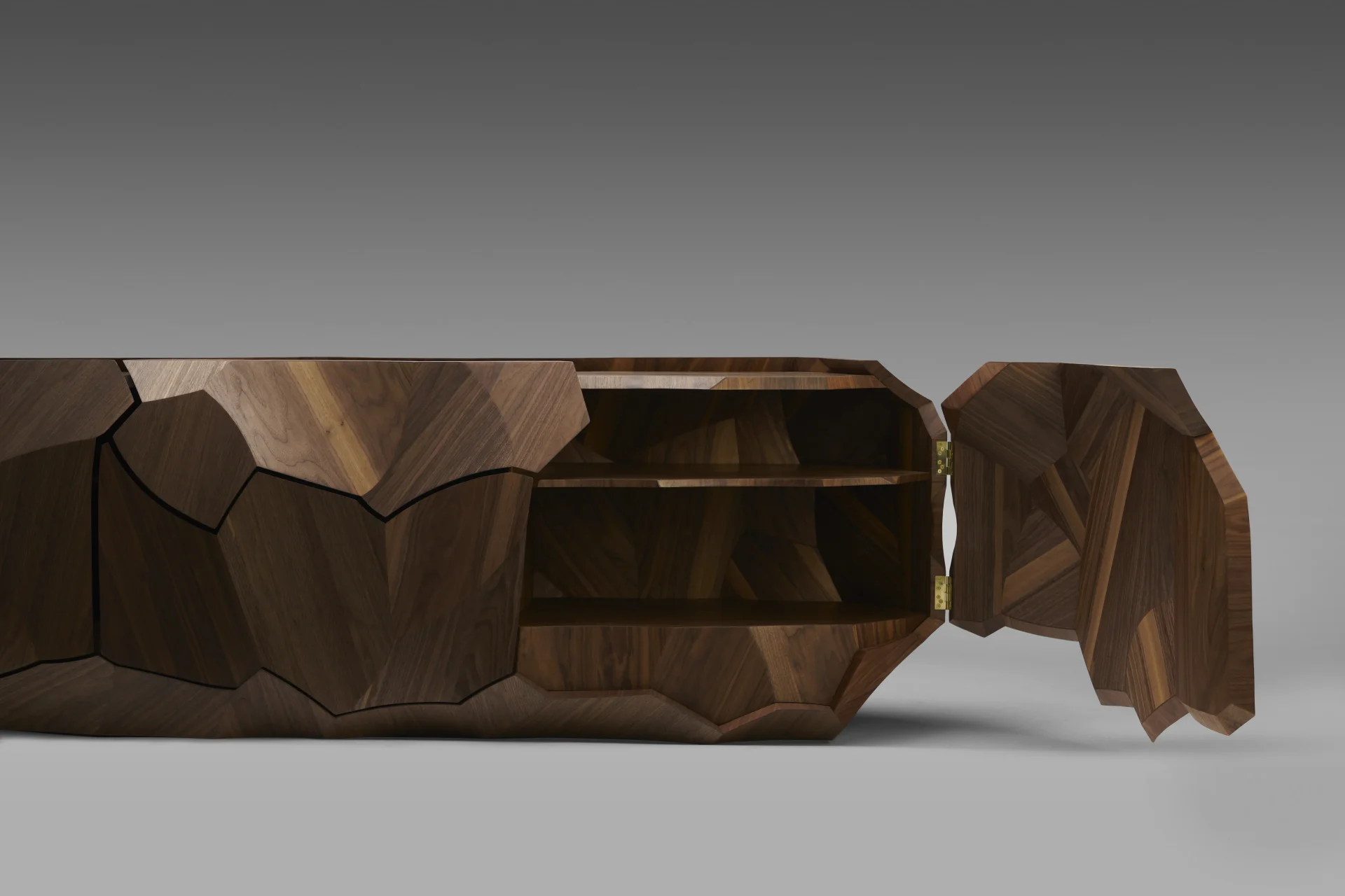 Manta Pilti Credenza - American Walnut © Fiona Susanto 2 Converted